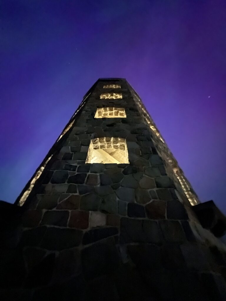 Enter Tower under the Aurora, Duluth, MN