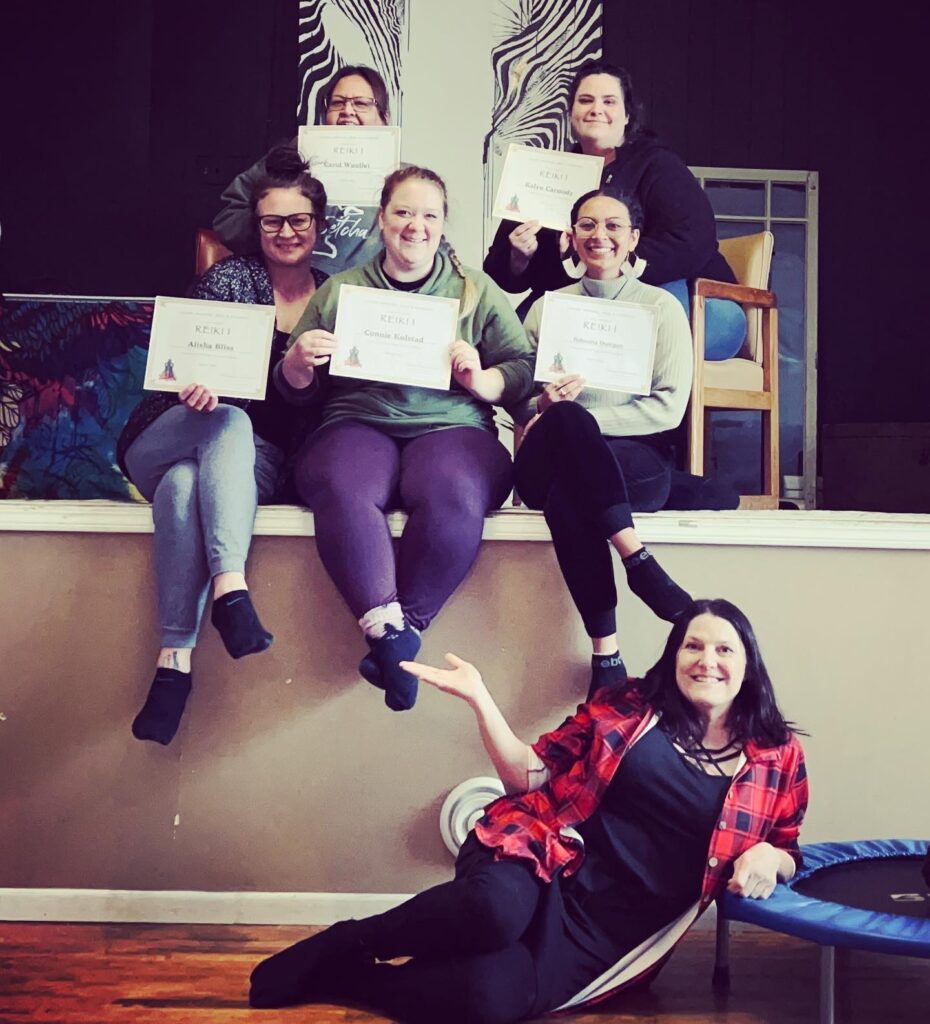 Reiki 1 Students Duluth MN